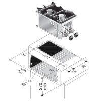 Gasherd 2 Br. 9Kw