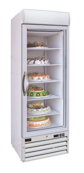Gastro Tiefkühlschrank Mit Glastür 578L