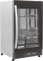 Gastro Barkühlschränk 98L mit Glastür -...