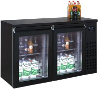Gastro Barkühlschränk 320L mit Glastür -...