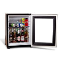 Gastro Minibar Kuhlschrank 60L Mit Glastür - Schwarz