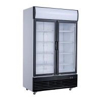 Kühlschrank 2 Glastüren 800L