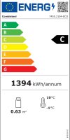 Getränkekühlschrank 360L Glastür Fcu-370 Bl