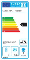 Gastro Kühl-/Tiefkühltisch 1 Schublade - 78L