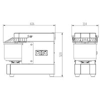 Teigmaschine 10L