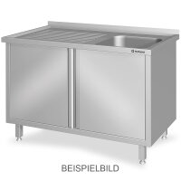 Spülschrank mit Schiebetüren 1000x700x850 mm