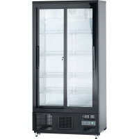 Bar-Display Kühlschrank mit 2 Glas-Schiebetüren