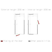 Zelle ISO 100, dim.int. 2230 x 5030 xh 2230 mm (25,01...