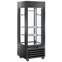 Vollverglaste Vitrine" 440 l, 2 Regale &...