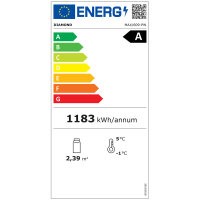 Volle Vitrine 600 Lt., 5 Glasstufen, belüftet -...