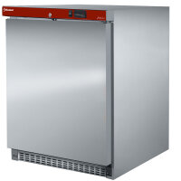 Gastro Lagertiefkühlschrank 150 L aus Edelstahl