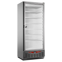 Gastro Lagertiefkühlschrank 525 L mit Glastür...