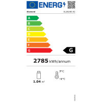 Gekühlte Verkaufstheke gerade glasscheibe 90°,...