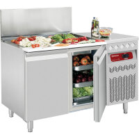 Gastro Kühltisch mit 2 Türen - 260 L mit...