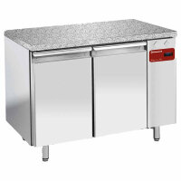 Gastro kühltisch mit 2 Türen Granitplatte
