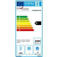 Kühltisch, Umluft, 2 Türen GN 1/1 (260 Lit.),...