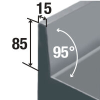 Kühltisch, Umluft, 2 Türen GN 1/1 (260 Lit.),...