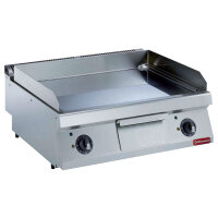 Elektro Grillplatte glatt verchromt -TOP