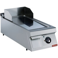 Elektro Grillplatte glatt mit Grillplatte aus Hartchrom...