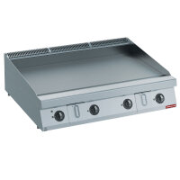 Elektro Grillplatte glatt HP, Nitro chrom -TOP