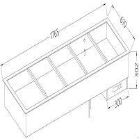 Element Bain-Marie 5X GN 1/1