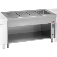 Element Bain-Marie auf offenem Unterbau 6x GN 1/1