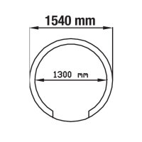 Traditioneller Pizza Holzbackofen Ø 1100 mm -...