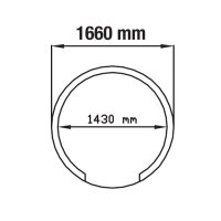 Traditioneller Pizza Holzbackofen Ø 1450 mm -...