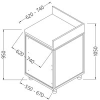 Neutrale Ecke - geschlossen 90°,