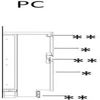 Set dekorativer Ziergiebel, neutrale Theke, Holzplatten,...