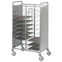 Tablettwagen Universal 2x 12 Level