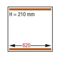 Vakuummaschine,  Doppelkammer 620x750xh210 mm.