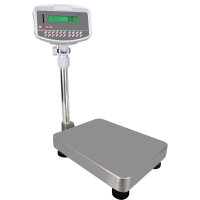 Elektronische Edelstahlwaage mit Säule, 32Kg x 1g